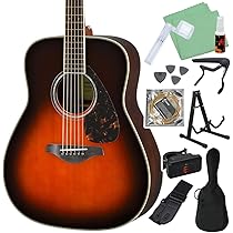 Amazon | YAMAHA FG830 TBS アコースティックギター初心者12点